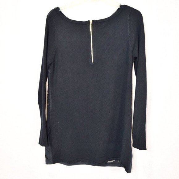 INC INTERNATIONAL navy tunic - Picture 2 of 3